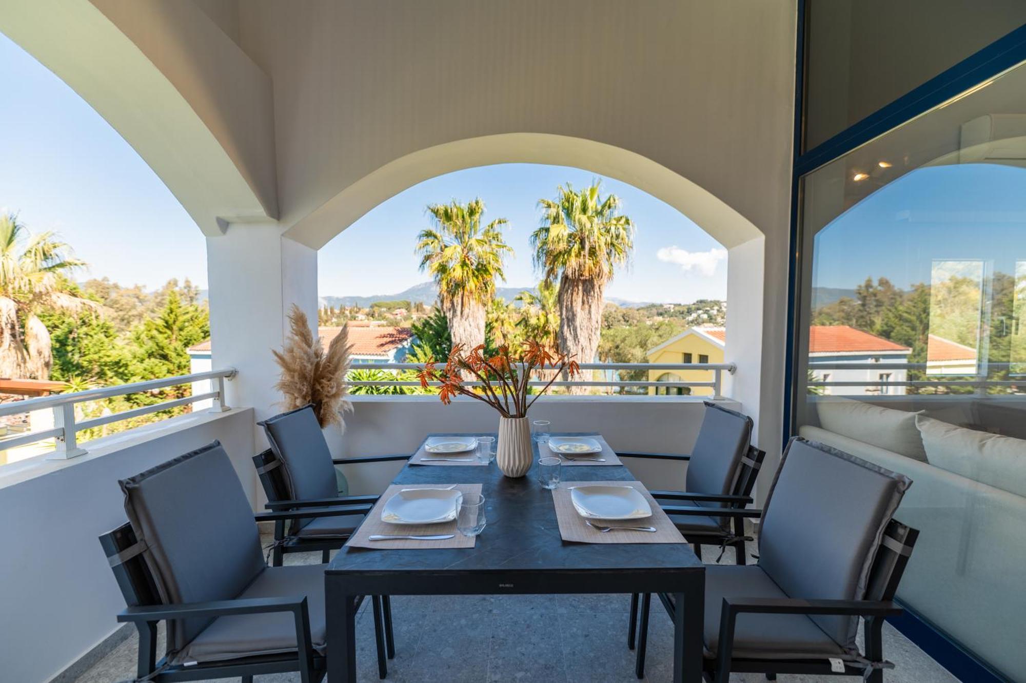 Palm Tree Corfu Apt. Danilia Экстерьер фото